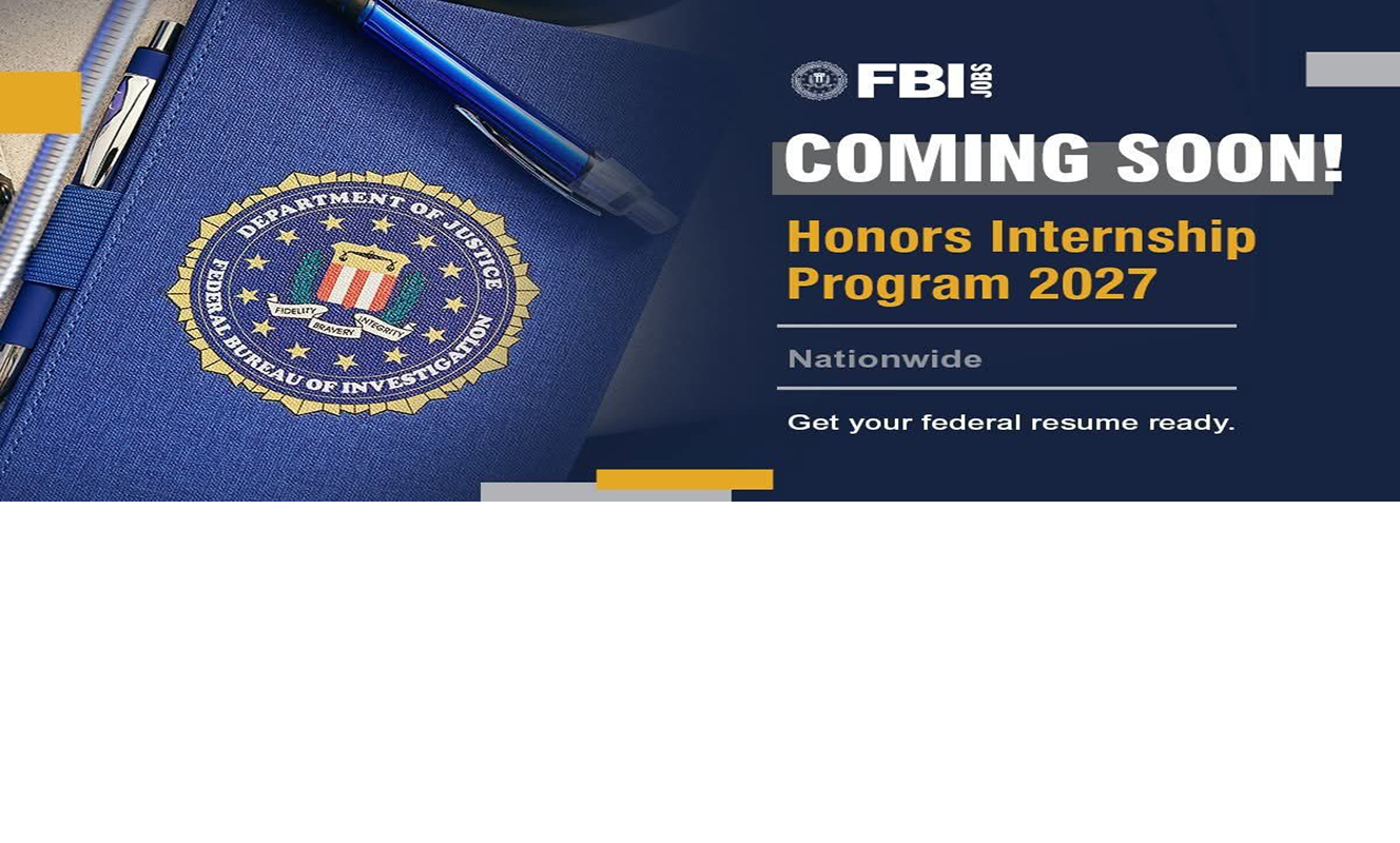 FBI - Honors Internship Program 2027